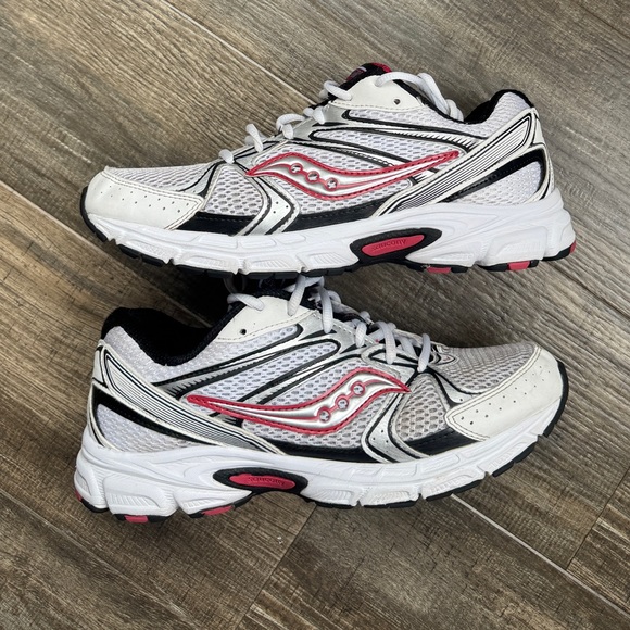 Saucony Other - Saucony Ride Millennium Athletic Shoe - White / Red 8 9.5